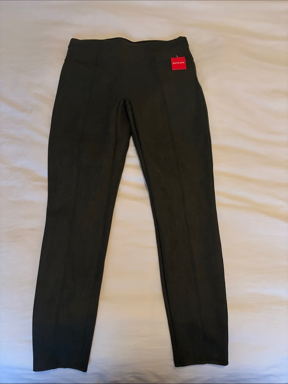 SPANX Black High-Waist Seamless Leggings